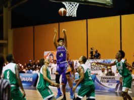 Calero se impone a Pueblo Nuevo inicio serie final basket superior de Santo Domingo Este