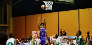 Calero se impone a Pueblo Nuevo inicio serie final basket superior de Santo Domingo Este