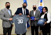 Ministerio de Interior y Policía y Tigres del Licey acuerdan acciones para la venidera temporada de béisbol 2021-22