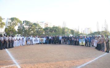 Oficiales académicos de la FFAA y la PN inician su torneo en su décima versión