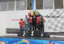 Giusseppe Rivas y Harold Robles dividen en prueba de autos; Ángel Acosta arrasa en Turismo Nacional
