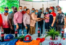 Con el apoyo de Falcondo se reactiva el tradicional torneo de béisbol provincial en Monseñor Nouel