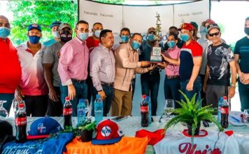 Con el apoyo de Falcondo se reactiva el tradicional torneo de béisbol provincial en Monseñor Nouel