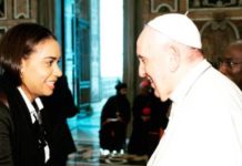 El mensaje del Papa Francisco para la RD tras su encuentro con Betty Gerónimo