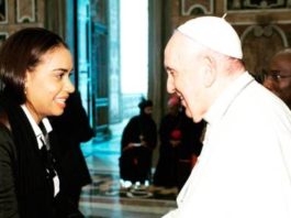 El mensaje del Papa Francisco para la RD tras su encuentro con Betty Gerónimo