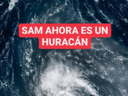 Sam se convierte en huracán categoría 1
