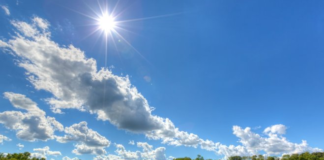Pocas probabilidades de lluvias y temperaturas calurosas para este jueves