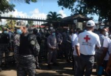 Heridos y daños a la propiedad en la Cruz Roja por disputa a la administración