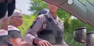 Policía detiene hijo Altagracia Salazar y su vehículo