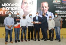 Presidencia de la República entrega aporte de dos millones de pesos al Básquet de Moca