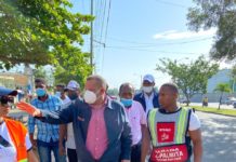 Alcalde Carlos Guzmán reitera no permitirá construcciones ilegales en SDN