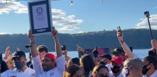 Chefs dominicanos establecen récord Guinness en NY con el “mangú” de mil libras