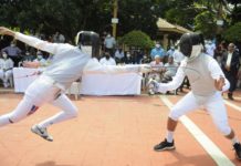 Esgrima lleva exhibición a Cabrera