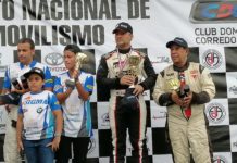 Alfredo Najri y José R. Leroux logran victorias en segunda de autos