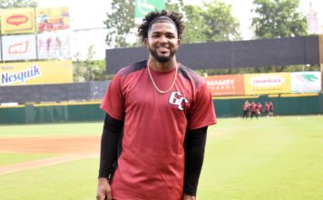 Kelvin Gutiérrez se integra a las prácticas de los Gigantes