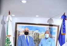 Presidente de LIDOM visita a director de la OMSA