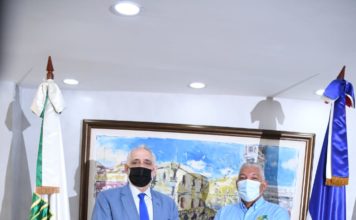 Presidente de LIDOM visita a director de la OMSA