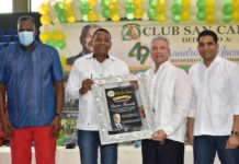 Ministro Macarrulla destaca aportes del Club San Carlos a la comunidad