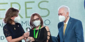 Dra. Daysi Acosta, gana el primer lugar del Premio Mujeres que Cambian el Mundo