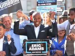 Eric Adams será el segundo alcalde negro en la historia de Nueva York