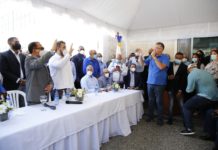 Relanzan el FEDA con juramentación de Efraín Toribio y Hecmilio Galván como presidente y director ejecutivo