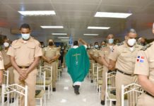 Escuela de Graduados del Ejército celebra misa de acción de gracias por 7mo. aniversario