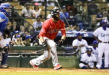 Rally de tres da triunfo al Escogido en extrainnings