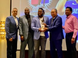 Vladimir Guerrero Jr. recibe premio Juan Marichal