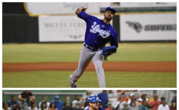 Santana y Thompson conducen al Licey a quinto triunfo seguido