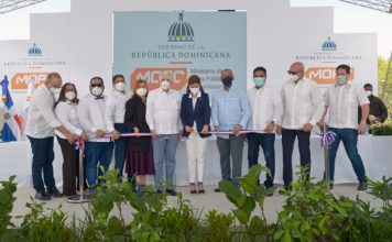 Gobierno inaugura moderno retorno de la autopista Duarte y puente peatonal Soto en La Vega
