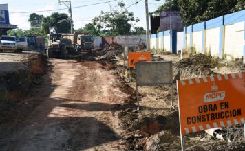 MOPC dispone trabajar 24 horas a diario en reconstrucción avenida Los Beisbolistas, de Manoguayabo