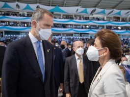 Vicepresidenta Raquel Peña entre importantes líderes internacionales en toma de posesión de presidenta de Honduras