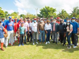 ASDN remoza play de béisbol El Mamey, Villa Carmela