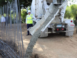 Presidente Luis Abinader inicia construcción de verja perimetral en la frontera con Haití