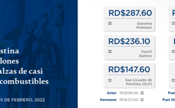 Combustibles se mantienen sin variación esta semana informa el MICM