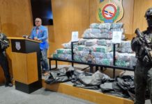 DNCD ocupa otros 273 paquetes presumiblemente cocaína en Puerto Caucedo