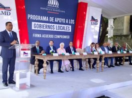 Liga Municipal inicia transferencia de 4,000 millones de pesos a gobiernos locales para aceras y contenes