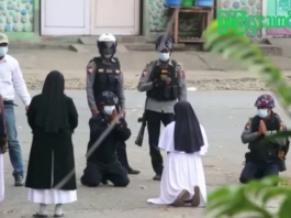 Golpe en Myanmar: cómo una monja católica se convirtió en el símbolo de las protestas en ese país (y por qué está al borde de la guerra civil)