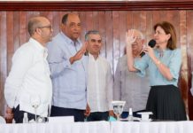 Raquel Peña juramenta a Luis Bonilla presidente del “Plan de Desarrollo de la provincia San Juan de la Maguana”