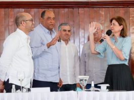 Raquel Peña juramenta a Luis Bonilla presidente del “Plan de Desarrollo de la provincia San Juan de la Maguana”