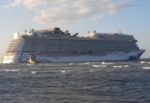 Crucero Norwegian Scape sale de Puerto Plata tras varias horas encallado