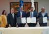 LMD firma acuerdo con el CODIA para colaborar en la construcción de aceras y contenes