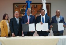 LMD firma acuerdo con el CODIA para colaborar en la construcción de aceras y contenes