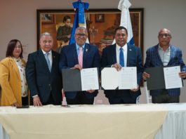 LMD firma acuerdo con el CODIA para colaborar en la construcción de aceras y contenes