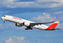 Iberia aumentará a 9 sus vuelos semanales a República Dominicana