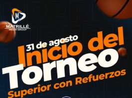 Baloncesto Superior con Refuerzos de SFM iniciará el 31 de agosto