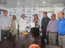 Asociación Basket de Bahoruco firma convenio para torneo superior 2022