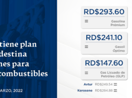 Combustibles se mantienen sin variación esta semana