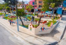 ASDN entrega totalmente remozado parque Brisas de los Palmares en Sabana Perdida