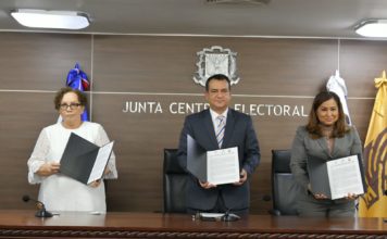JCE firma acuerdo de colaboración institucional con Ministerio Público y Ministerio de la Mujer